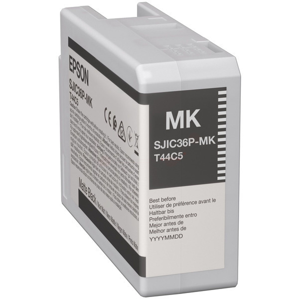 Tintenpatrone schwarz matt TP-Ep-C13T44C540-bkO für Epson ColorWorks C 6500