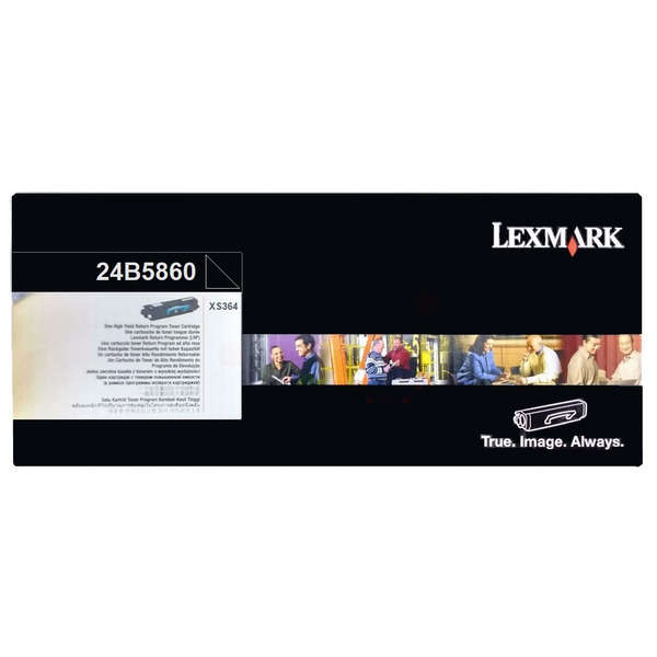 Tonerkartusche schwarz TK-Le-24B5860-bkO für Lexmark XS 364 DN