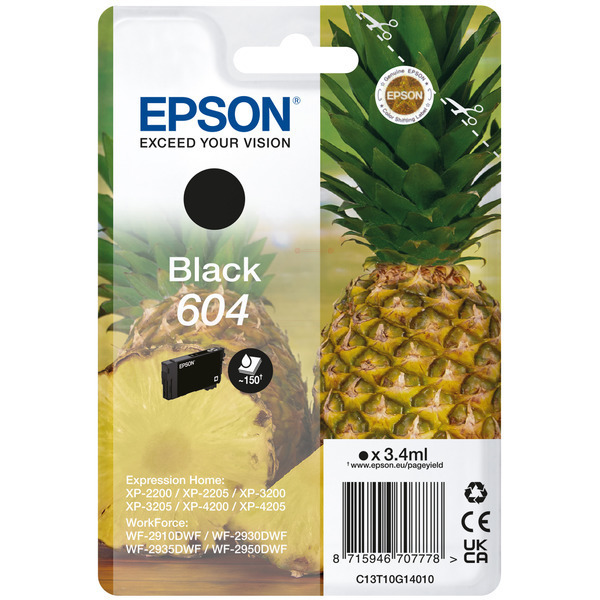 Tintenpatrone schwarz TP-Ep-C13T10G14010-bkO für Epson Expression Home XP-4200