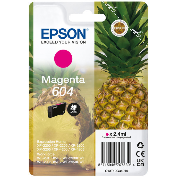 Tintenpatrone magenta TP-Ep-C13T10G34010-bkO für Epson Expression Home XP-4200