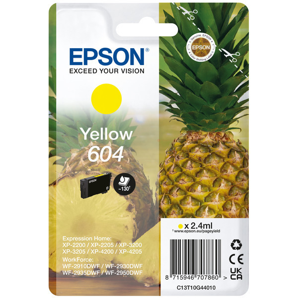 Tintenpatrone gelb TP-Ep-C13T10G44010-bkO für Epson Expression Home XP-4200