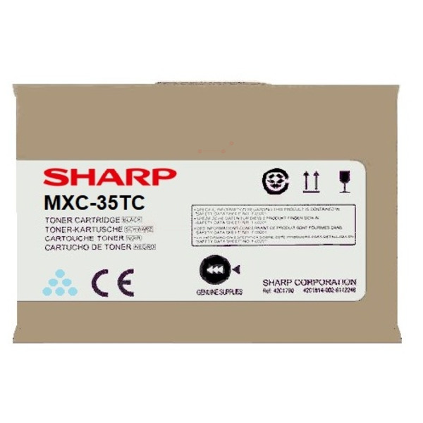Toner-Kit cyan TK-Sh-MX-C35TC-bkO für Sharp MX-C 357 F