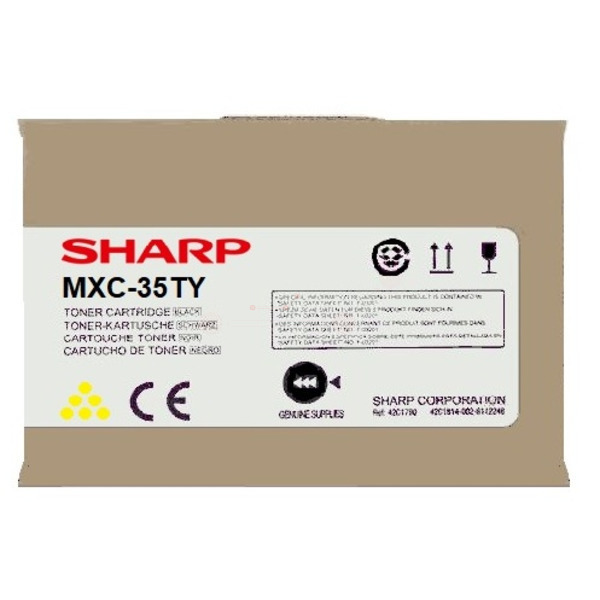 Toner-Kit gelb TK-Sh-MX-C35TY-bkO für Sharp MX-C 357 F