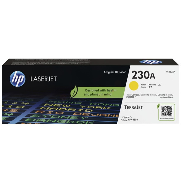 Tonerkartusche gelb TK-HP-W2302A-bkO für HP Color LaserJet Pro MFP 4303 Series