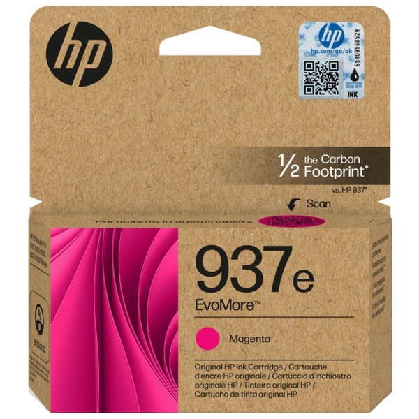 Druckkopfpatrone magenta Evomore TK-HP-4S6W7NE-bkO für HP OfficeJet Pro 9123
