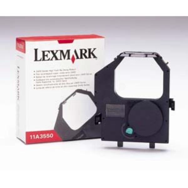 Nylonband mit Nachtränksystem schwarz High-Capacity TK-Le-11A3550-bkO für Lexmark 2480