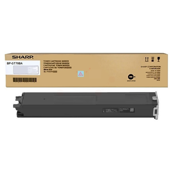 Toner-Kit schwarz TK-Sh-BP-GT70BA-bkO für Sharp BP-50 C 31