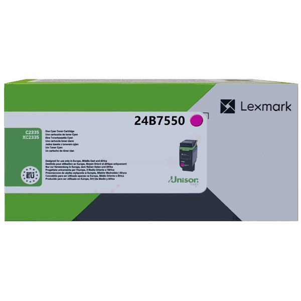Toner-Kit magenta TK-Le-24B7550-bkO für Lexmark C 2335