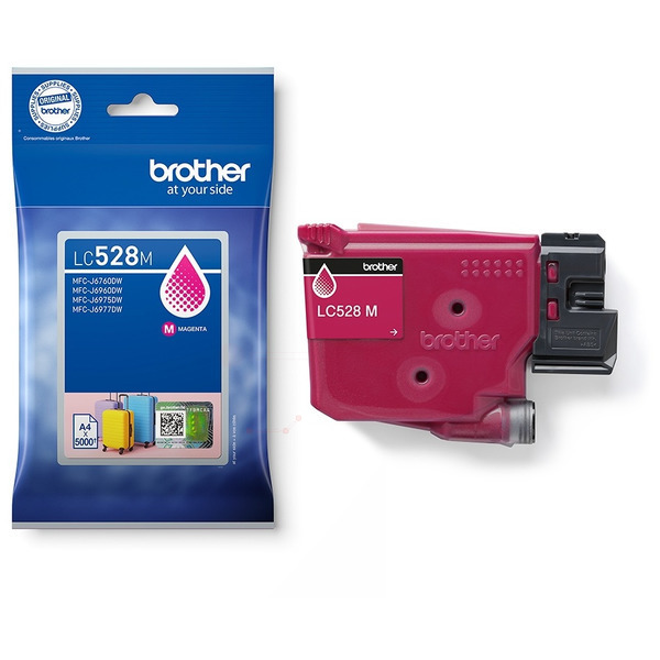 Tintenpatrone magenta extra High-Capacity TP-Br-LC528M-mO für Brother HL-J 5115 DW