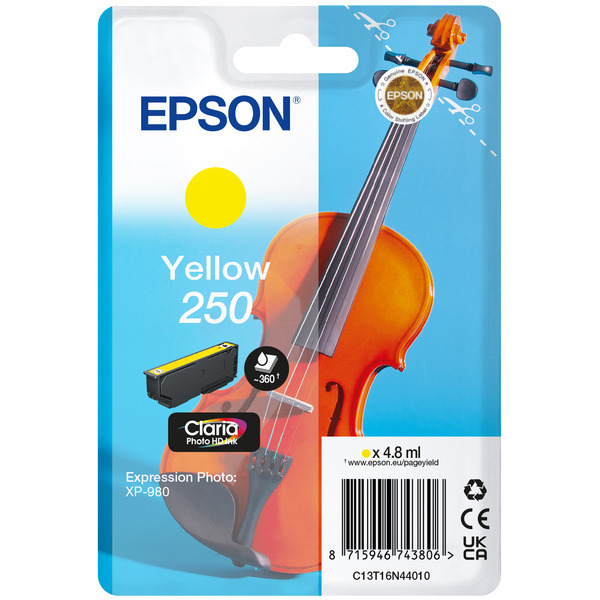 Tintenpatrone gelb TP-Ep-C13T16N44010-bkO für Epson Expression Photo XP-980