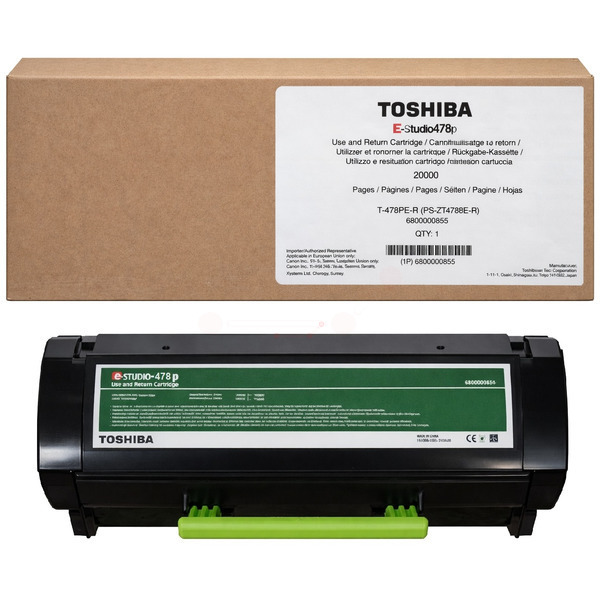 Toner-Kit return program TK-To-T-478P-R-bkO für Toshiba E-Studio 478 P