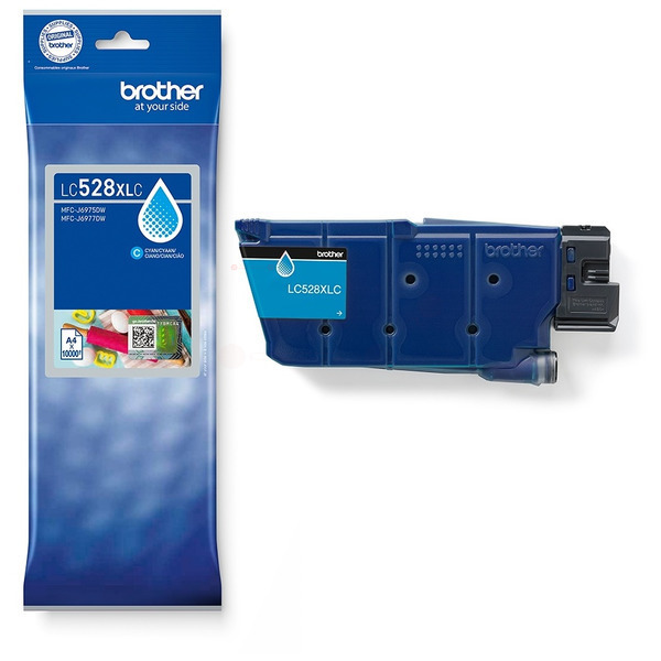 Tintenpatrone cyan ultra High-Capacity TP-Br-LC528XLC-cO für Brother MFC-J 6975 DW