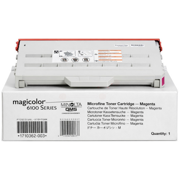 Toner schwarz  für Konica Minolta Magicolor 6100 N