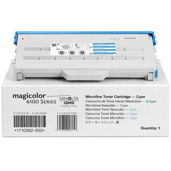 Toner cyan  für Konica Minolta Magicolor 6100 N