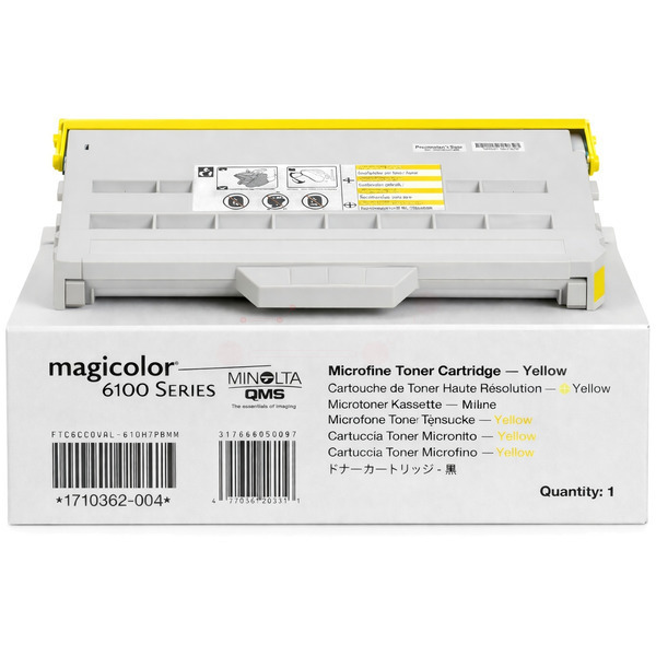 Toner gelb  für Konica Minolta Magicolor 6100 N