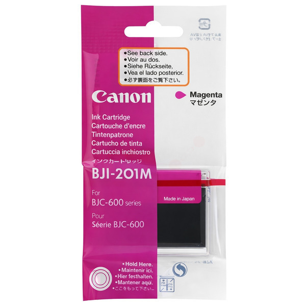 Tintenpatrone magenta Tp-Ca-BJI-201-mO für Canon BJC 600