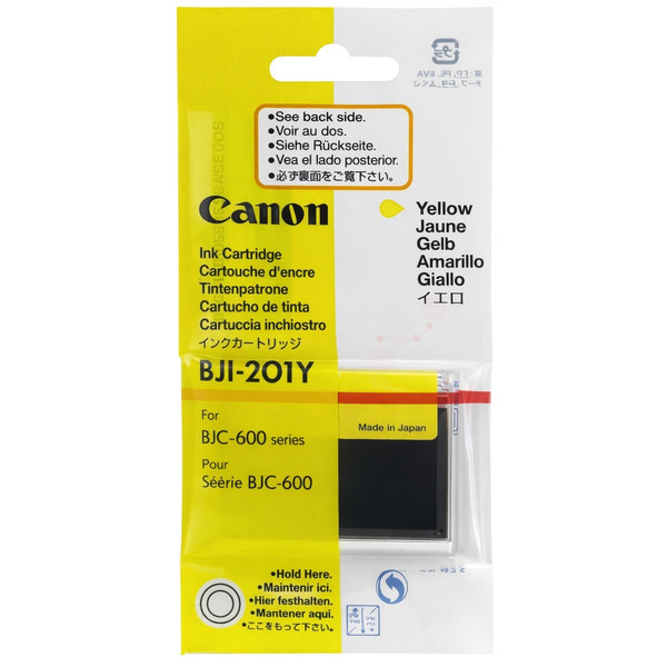 Tintenpatrone gelb Tp-Ca-BJI-201-yO für Canon BJC 600