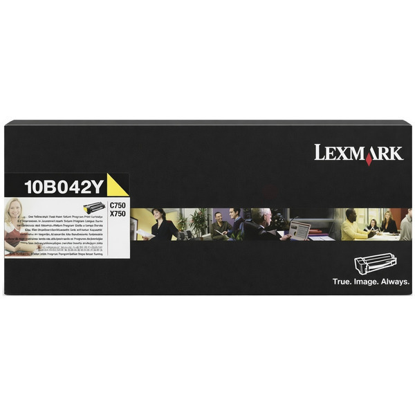 Tonerkartusche gelb return program TK-Le-Optra-C750-HC-yO für Lexmark C 750 DTN
