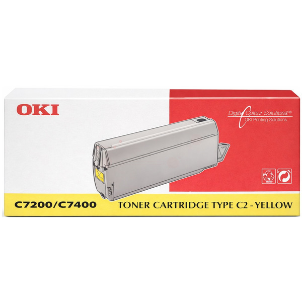 Toner gelb TK-Ok-C7200-yO für OKI C 7200 N