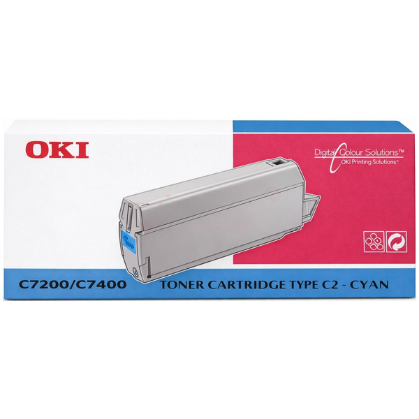 Toner cyan TK-Ok-C7200-cO für OKI C 7200 N
