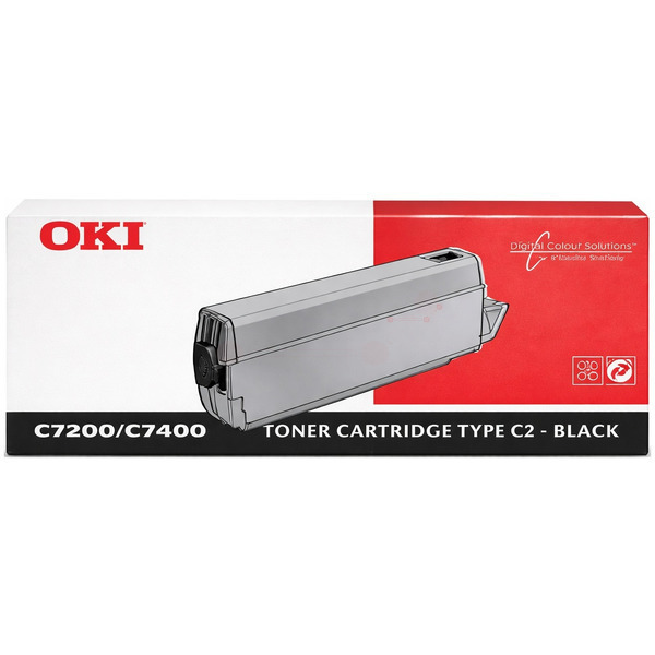 Toner schwarz TK-Ok-C7200-bkO für OKI C 7200 N