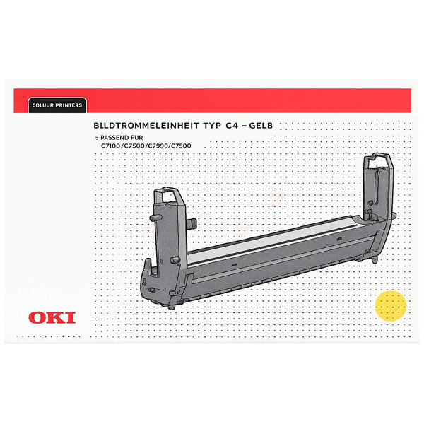 Drum Kit gelb  für OKI C 7300 DN