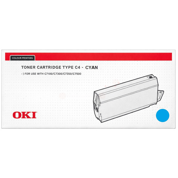 Toner cyan 87,99 für OKI C 7300 DN