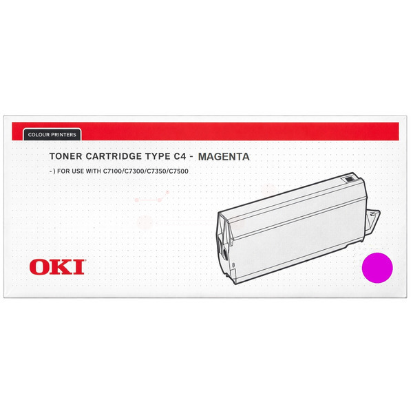 Toner magenta  für OKI C 7300 DN