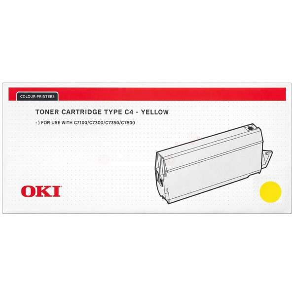 Toner gelb  für OKI C 7300 DN