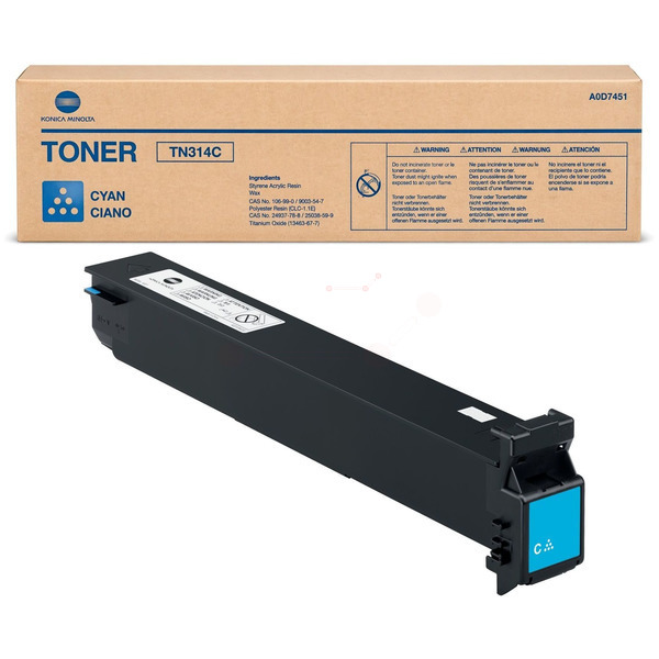 Toner cyan TK-Ko-A0D7451-O für Konica Minolta bizhub C 353 P
