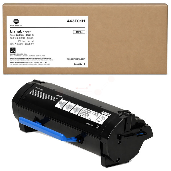 Toner-Kit schwarz return program TK-Ko-TNP-34-bkO für Konica Minolta bizhub 4700 P