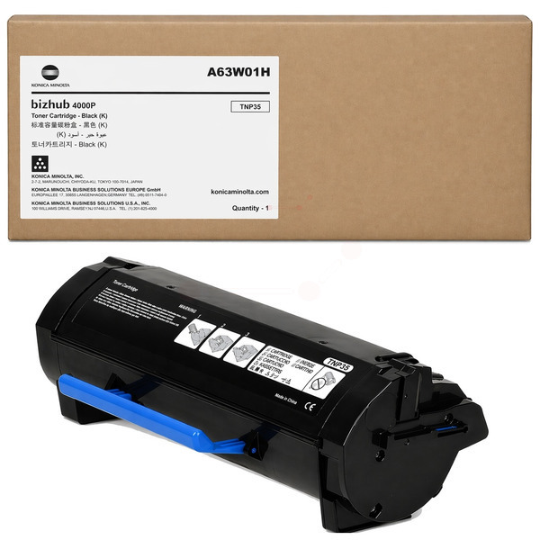 Toner-Kit schwarz return program TK-Ko-TNP35-bkO für Konica Minolta bizhub 4000 P