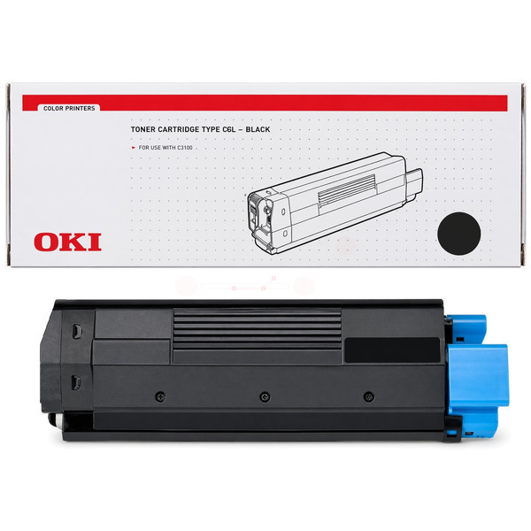 Toner schwarz  für OKI C 3100