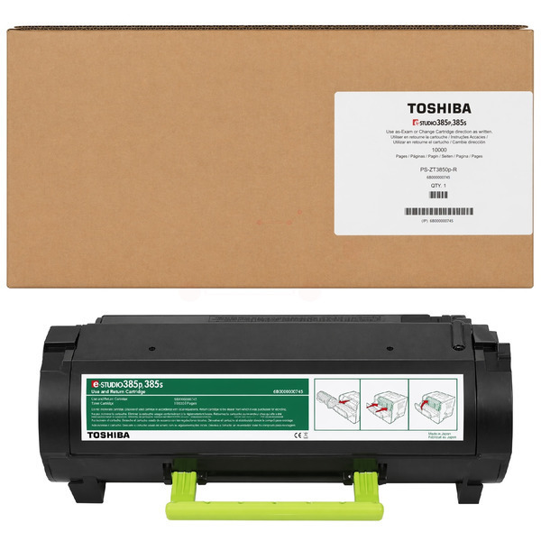 Toner-Kit schwarz return program TK-To-T-3850P-R-bkO für Toshiba E-Studio 385 P