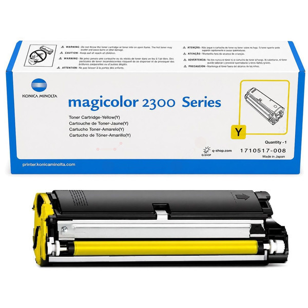 Toner gelb  für Konica Minolta Scancopy 2300 DL