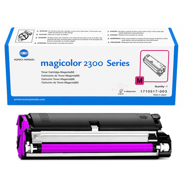Toner magenta  für Konica Minolta Scancopy 2300 DL