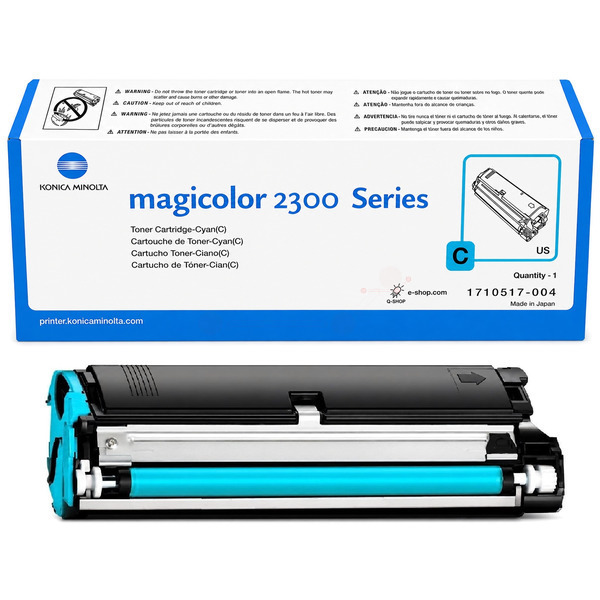 Toner cyan  für Konica Minolta Scancopy 2300 DL