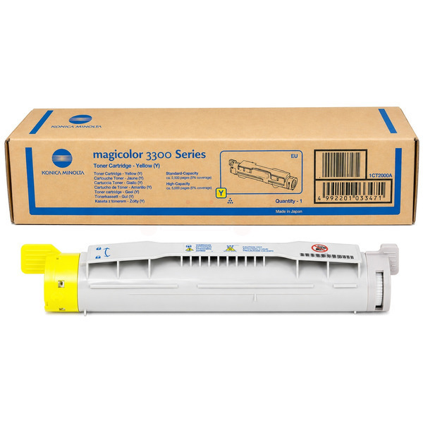Toner gelb  für Konica Minolta Magicolor 3300 Series