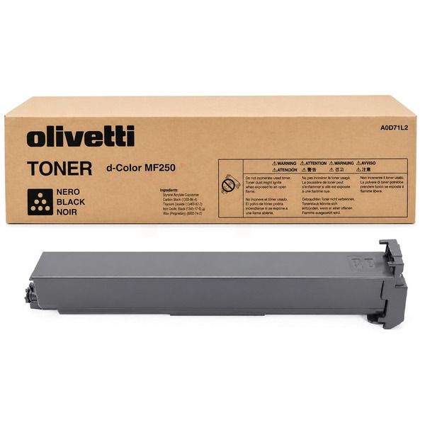 Toner schwarz  für Olivetti D-Color MF 201