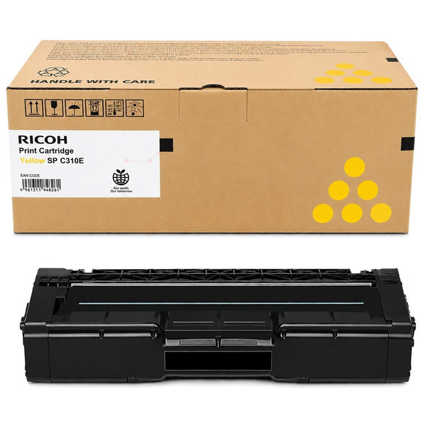 Toner gelb  für Ricoh Aficio SP C 310 Series