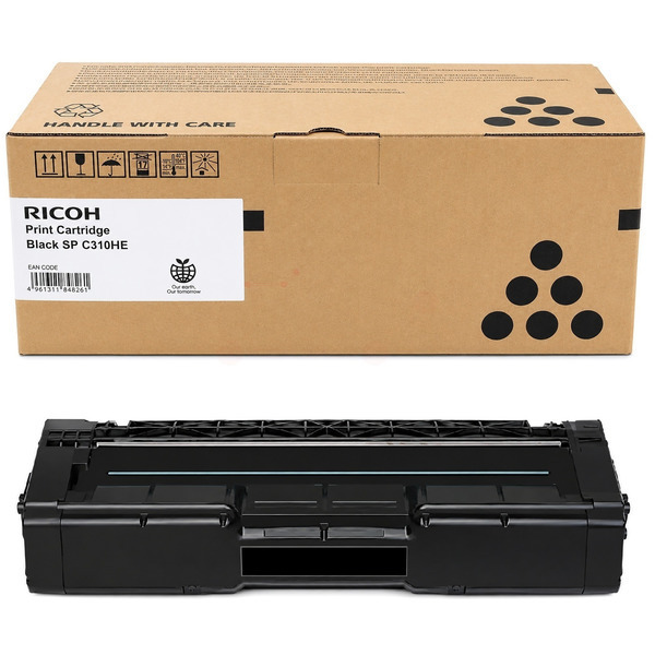 Toner schwarz High-Capacity  für Ricoh Aficio SP C 310 Series