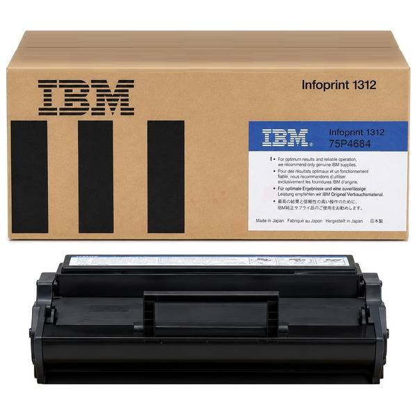 Tonerkartusche schwarz return program  für Infoprint Solutions Company Infoprint 1312