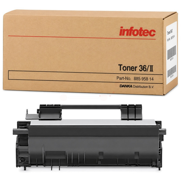 Tonerkartusche schwarz  für Infotec Fax 3693