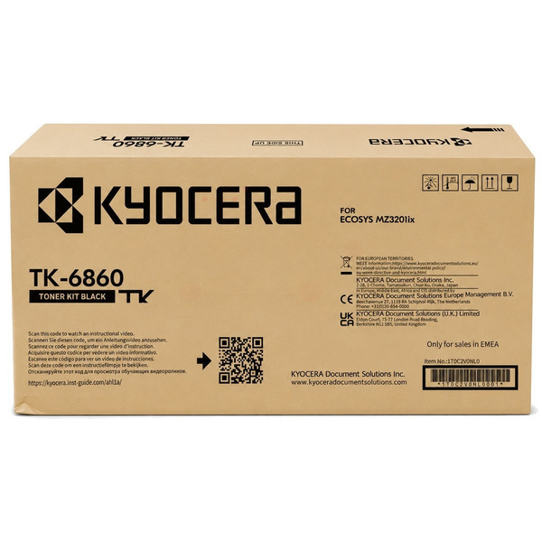 Toner-Kit High-Capacity TK-Ky-TK-6860-bkO für Kyocera ECOSYS MZ 3201 i