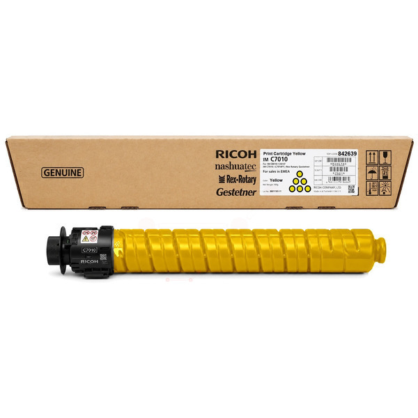 Toner-Kit gelb TK-Ri-842639-yO für Ricoh IM C 7010