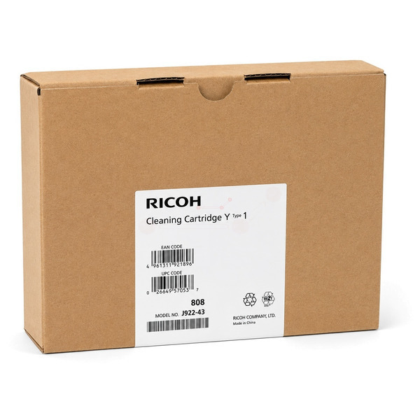 Tintenpatrone gelb Reinigung TP-Ri-257053-yO für Ricoh RI 100