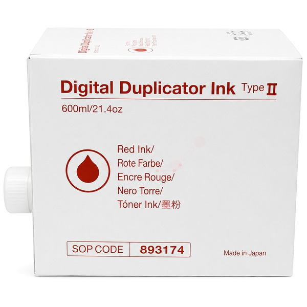 Tinte rot  für NRG 1225