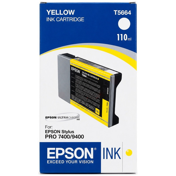 Tintenpatrone gelb  für Epson Stylus Pro 7400
