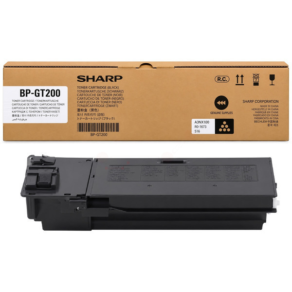 Toner-Kit schwarz TK-Sh-BP-GT200-bkO für Sharp BP-20 M 24