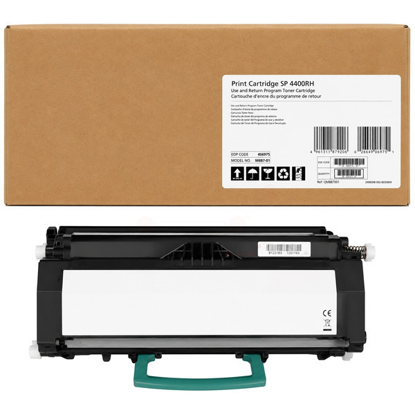 Toner-Kit TK-RI-406975-bkO für Ricoh Aficio SP 4410 sf